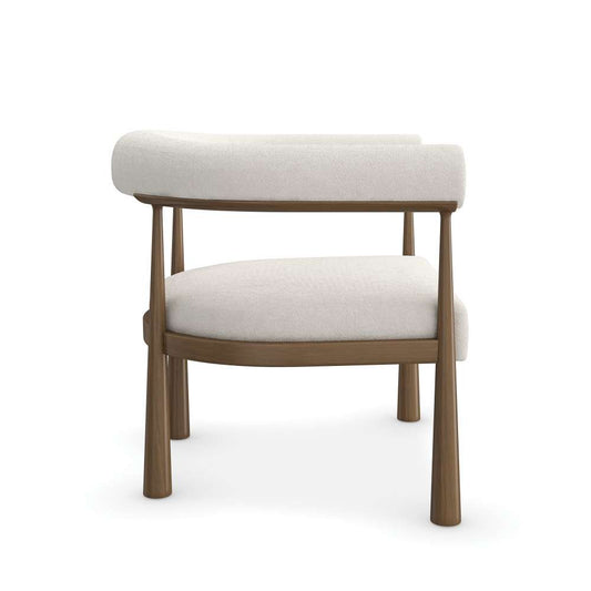 Caracole - Modern Resort Bali Chair, White and Brown - M150-023-131-B veiw 2