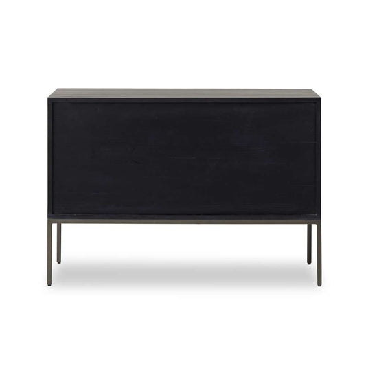 Four Hands - Fulton - Trey Modular Wide Filing Cabinet - Black Wsh - 236182-001 veiw 2