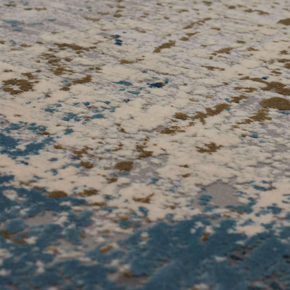 Karastan - Tryst Marseille Blue 9 x 12 Area Rug - RG073-103-108144-IP veiw 5