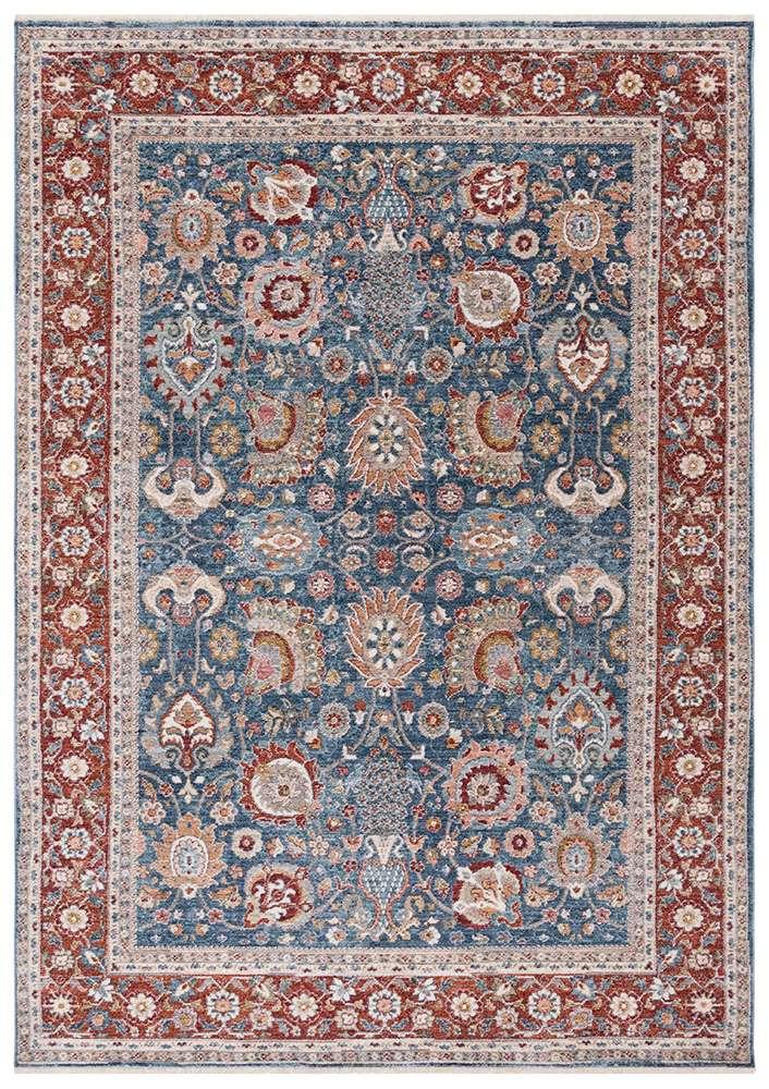 Lauren Ralph Lauren - 1412 Rug - 5 X 7 - Navy / Red Ivory veiw 1
