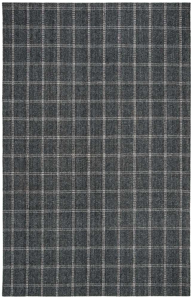 Lauren Ralph Lauren - Tamworth Check Rug - 4 X 6 - Charcoal veiw 1
