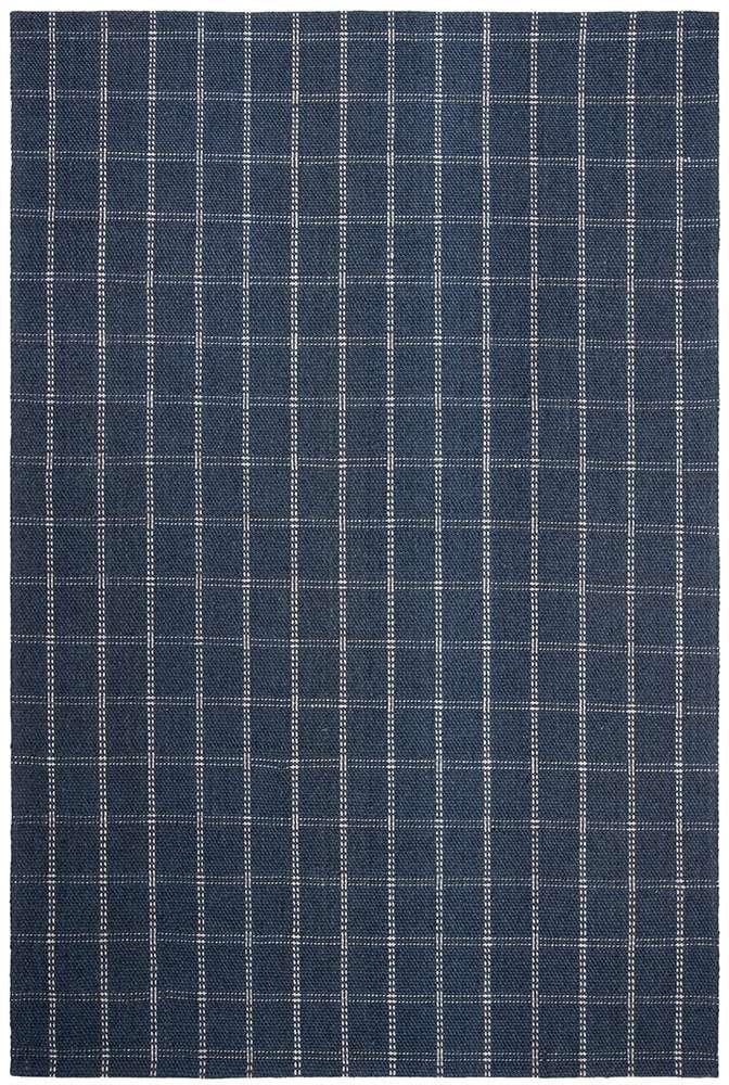 Lauren Ralph Lauren - Tamworth Check Rug - 8 X 10 - Navy veiw 1