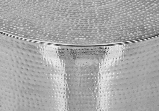 Monarch Specialties - Accent Table, Drum, Side, End, Nightstand, Lamp, Living Room, Bedroom, Chrome Metal, Contemporary, Modern - I 3925 veiw 2