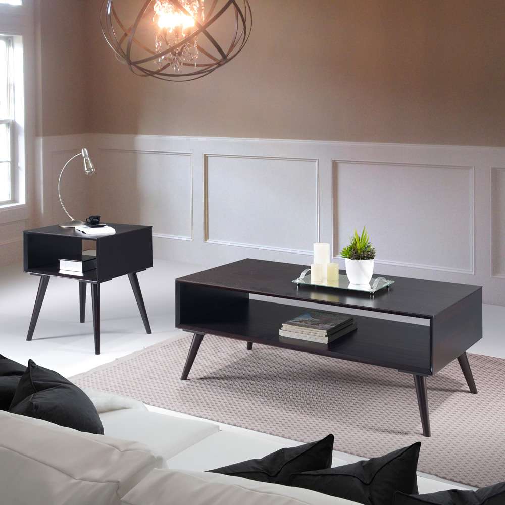 Steve Silver - Elin 3pc Flat Pack Black Occasional Set - ELN1003PCB veiw 5