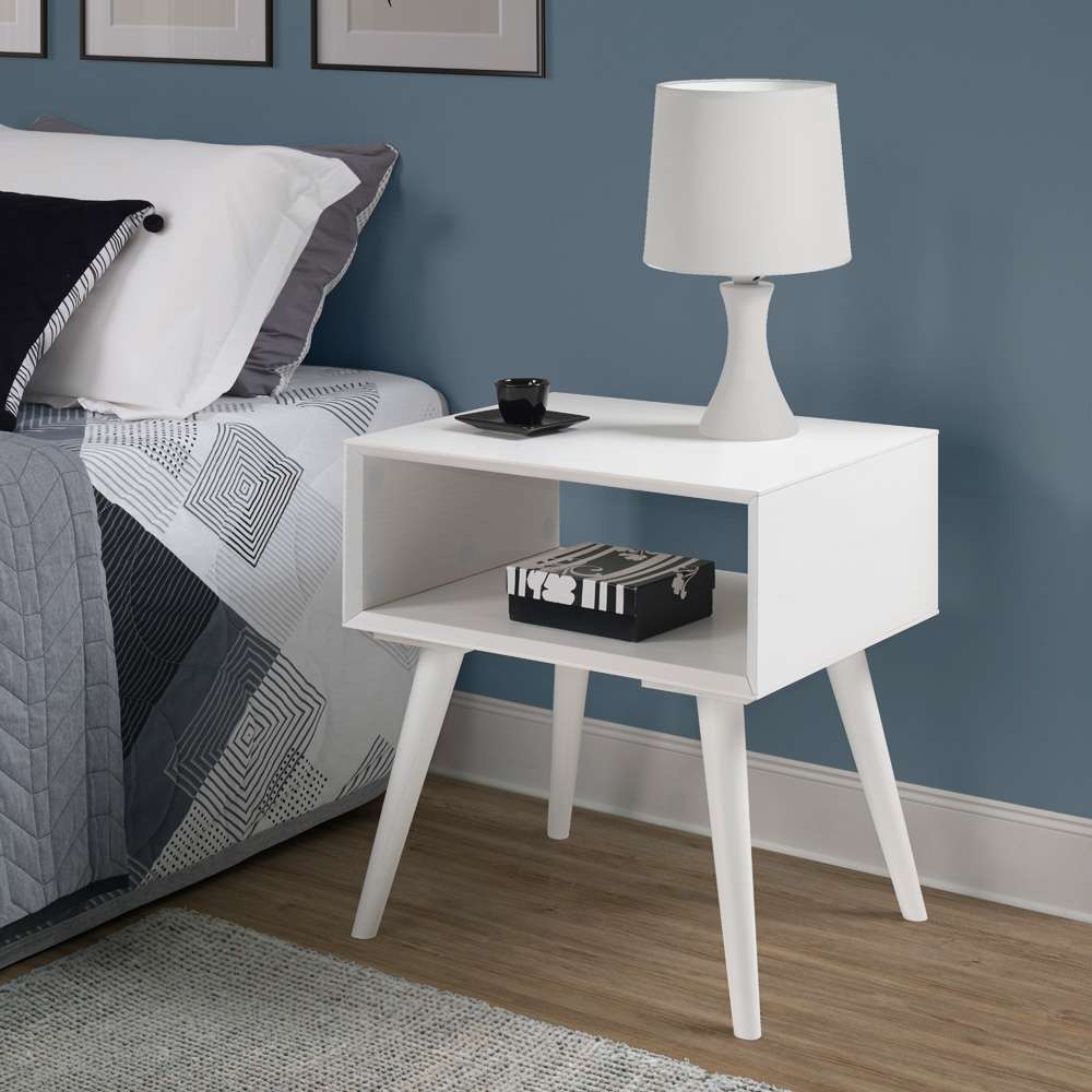 Steve Silver - Elin End Table, White - ELN100EW veiw 6