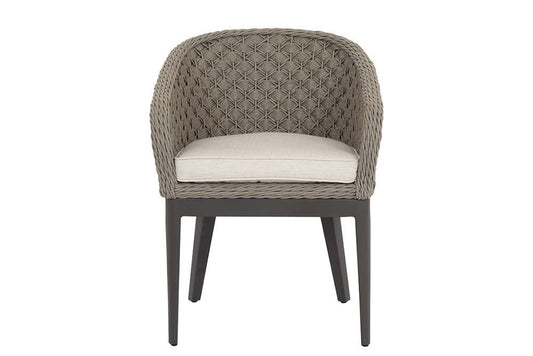 Sunset West - Marbella Dining Chair in Echo Ash w/ Self Welt - SW4501-1-EASH-STKIT veiw 2