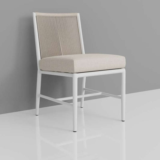 Sunset West - Sabbia Armless Dining Chair in Echo Ash, No Welt - SW4901-1A-EASH-STKIT veiw 2