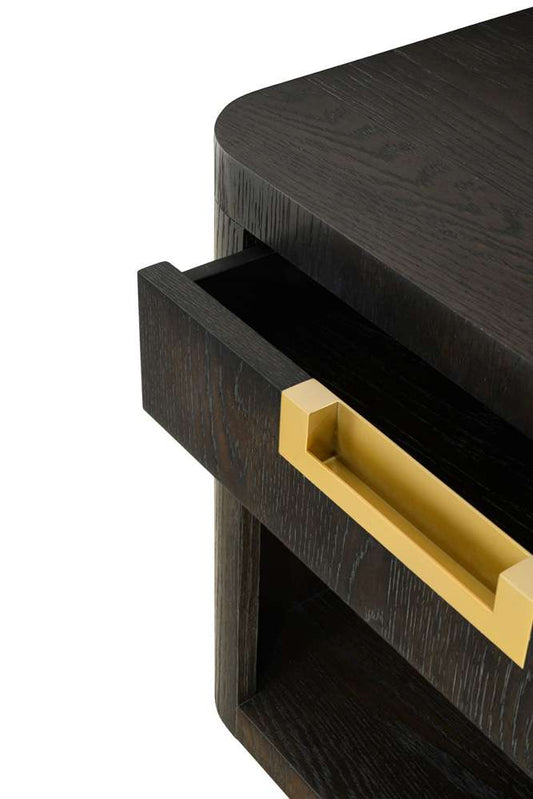 Century Furniture - Cadence Mocha Lamp Side Table - CA3-624 veiw 2