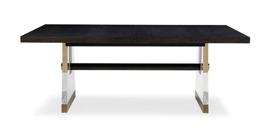 Century Furniture - Cadence Mocha Rectangular Dining Table - CA3-301 veiw 2