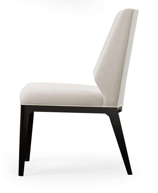 Century Furniture - Cadence Mocha, Off-white Dining Chair - CA3-531 veiw 2