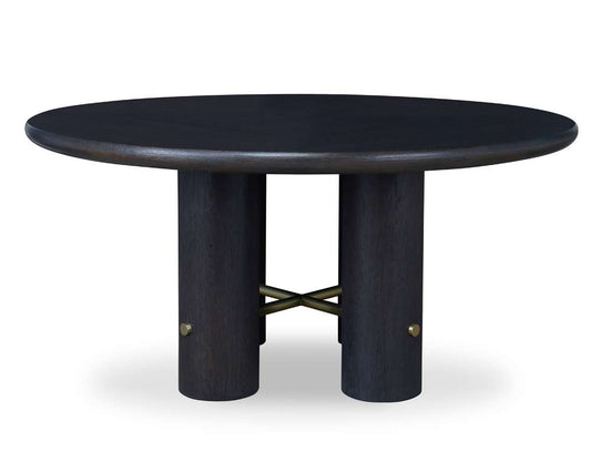 Century Furniture - Cadence Mocha Round Dining Table - CA3-305 veiw 2