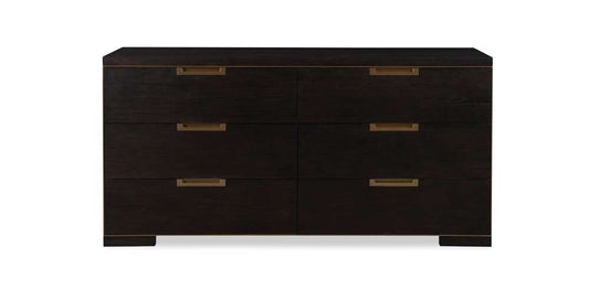 Century Furniture - Cadence Mocha Six Drawer Dresser - CA3-205 veiw 2
