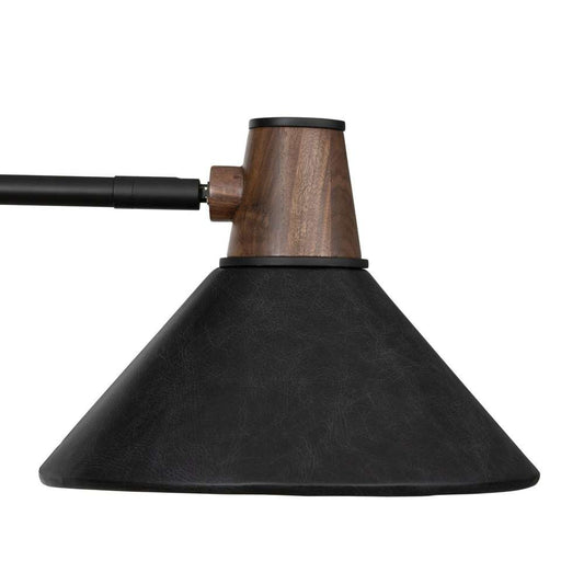 Four Hands - Deacon - Cullen Chandelier - Black Leather - 231907-002 veiw 2
