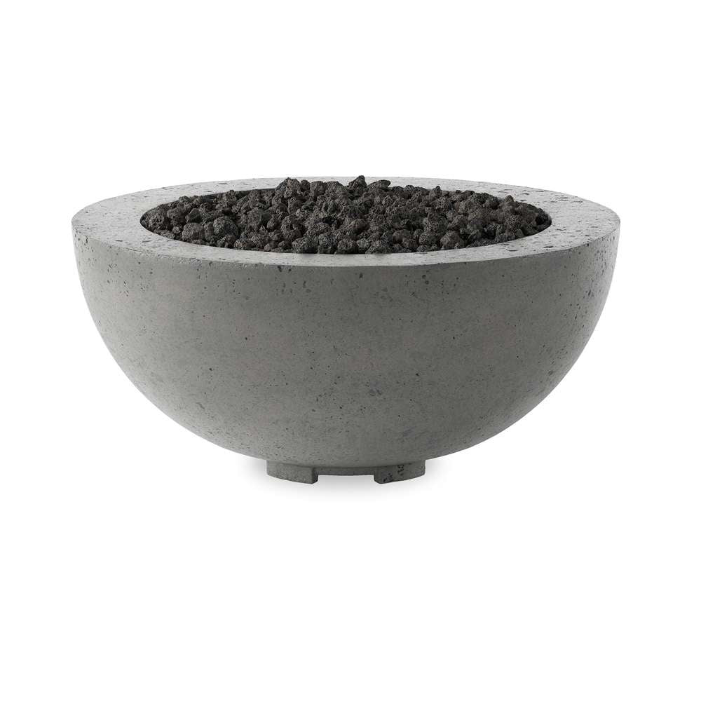 Four Hands - Falco - Bronson Outdoor Fire Table - Pewter Concrete - Natural Gas - 243856-001 veiw 1