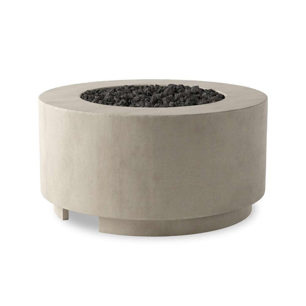 Four Hands - Falco - Damian Outdoor Fire Table - Natural Concrete - Natural Gas - 243857-002 veiw 1