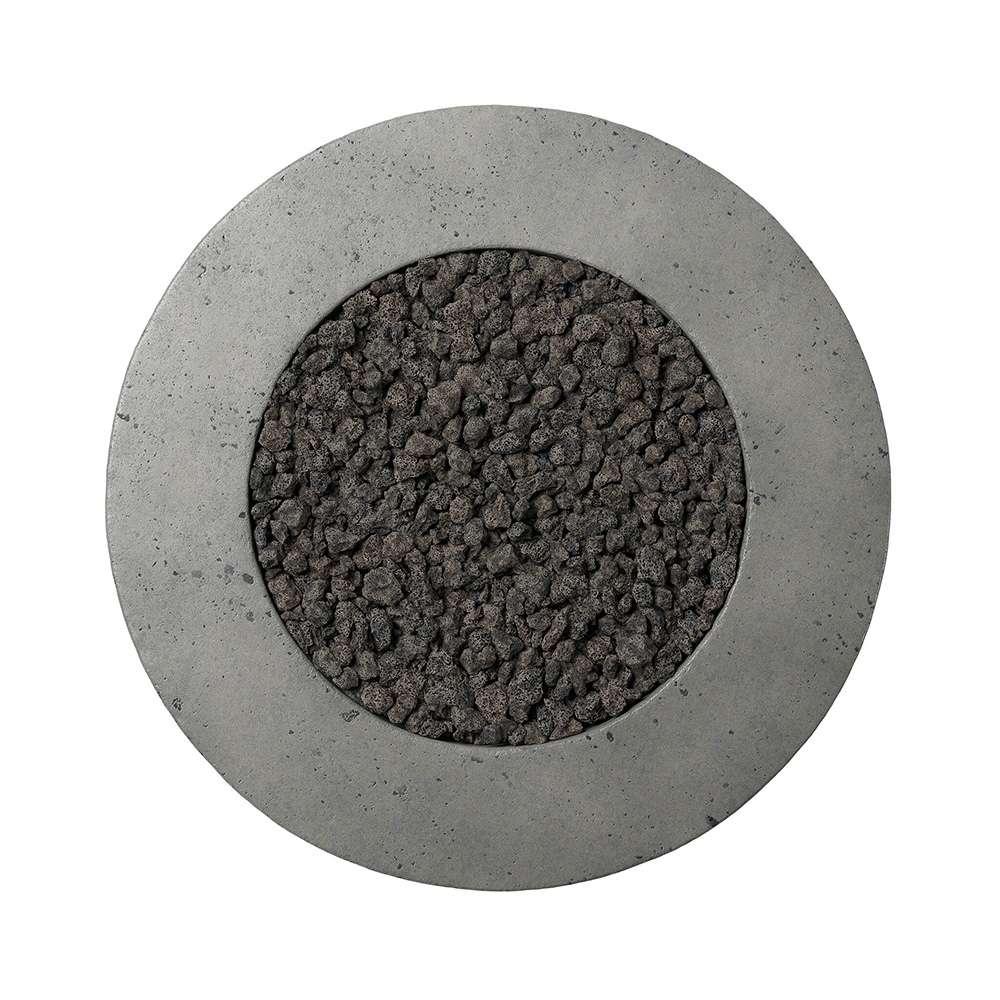 Four Hands - Falco - Damian Outdoor Fire Table - Pewter Concrete -Propane - 243846-002 veiw 5