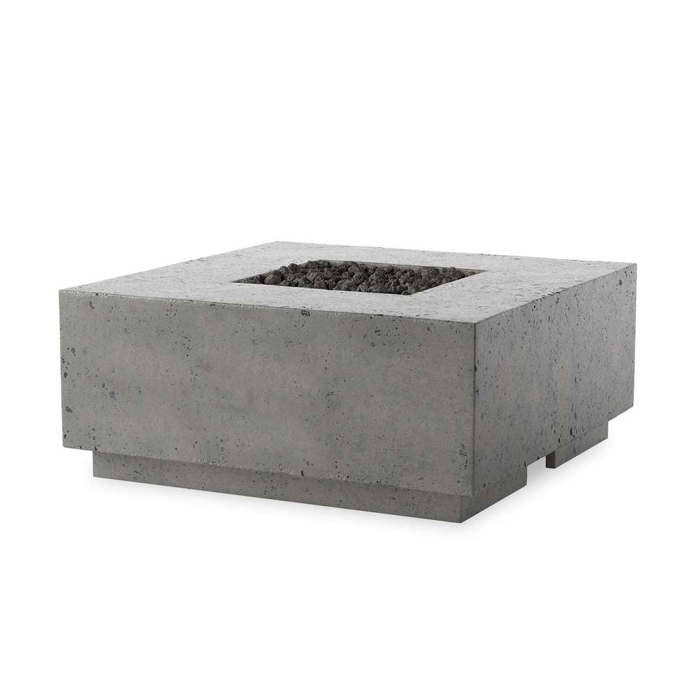 Four Hands - Falco - Donovan Outdoor Fire Table - Pewter Concrete - Natural Gas - 243858-001 veiw 1
