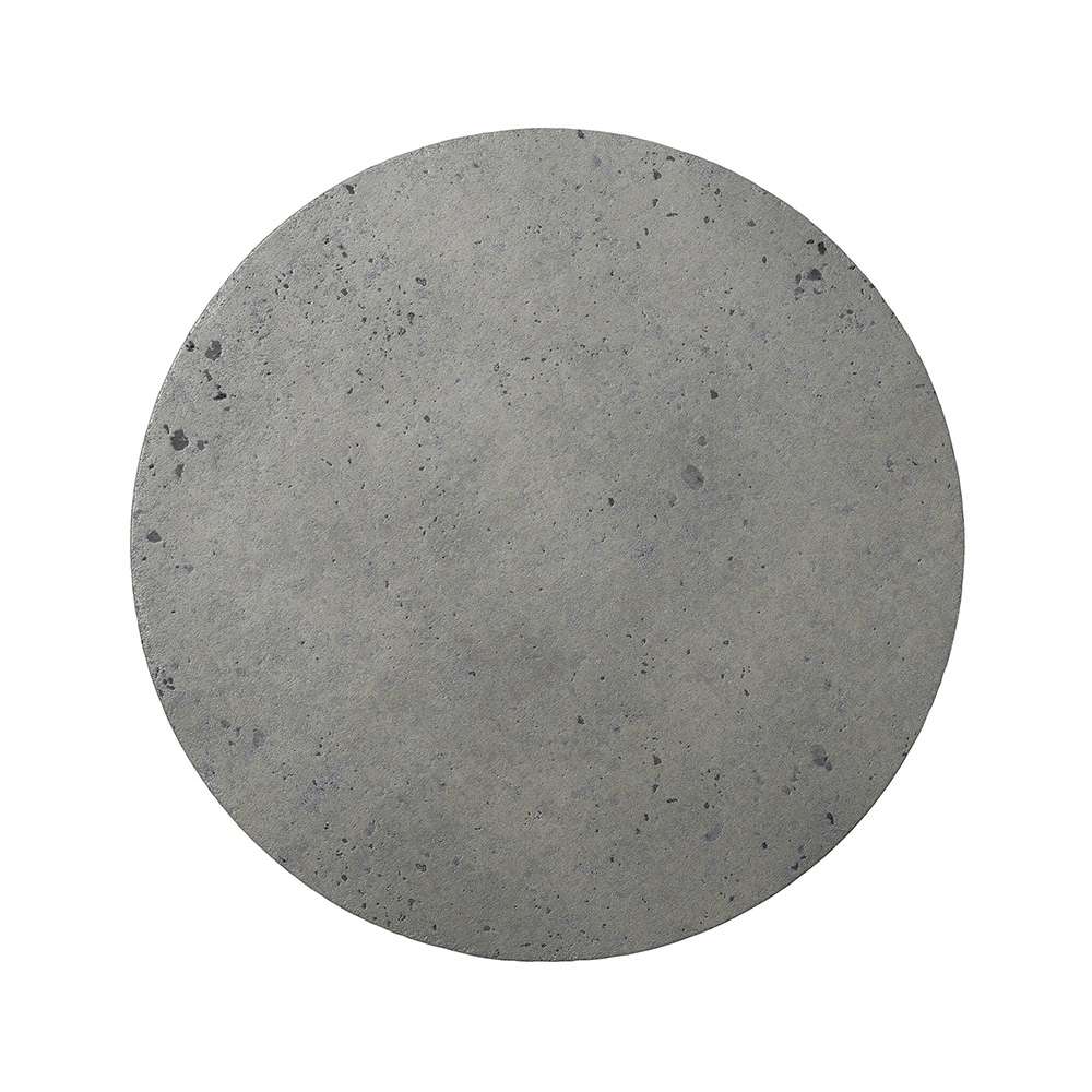 Four Hands - Falco - Higgins Outdoor Round Propane Enclosure Table - Pewter Concrete - 243850-002 veiw 5