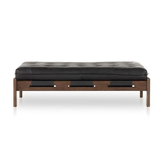 Four Hands - Halston Cocktail Ottoman - Heirloom Black - 230750-001 veiw 2