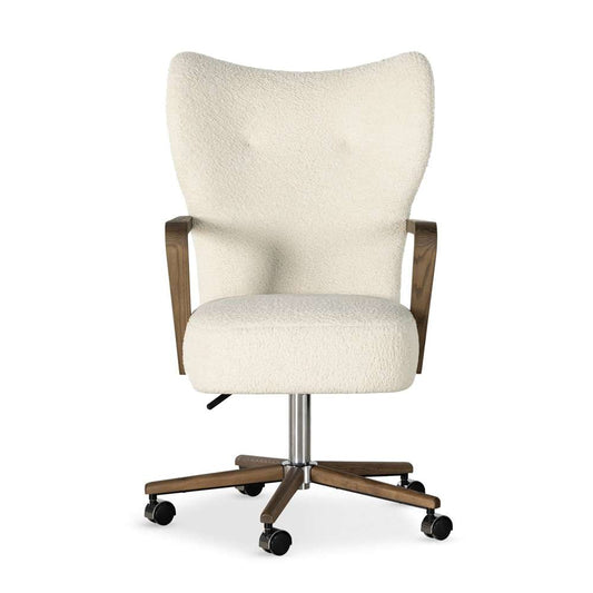 Four Hands - Melrose Desk Chair - Sheepskin Natural - 234109-002 veiw 2
