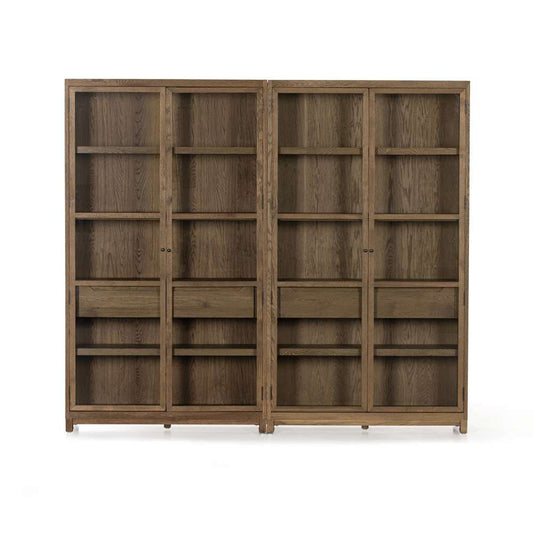 Four Hands - Millie Double Cabinet - Drifted Oak Solid - 232216-002 veiw 2