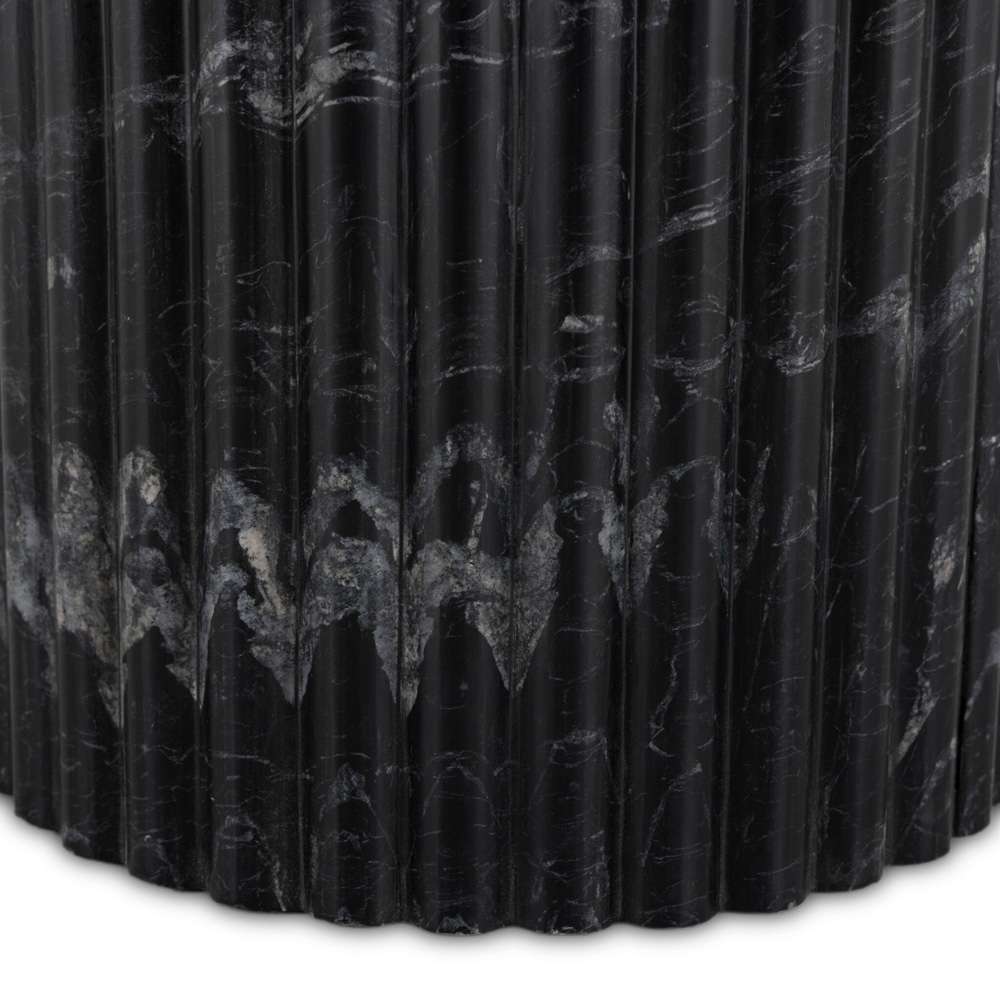 Four Hands - Oranda End Table - Black Marble - 233874-002 veiw 7