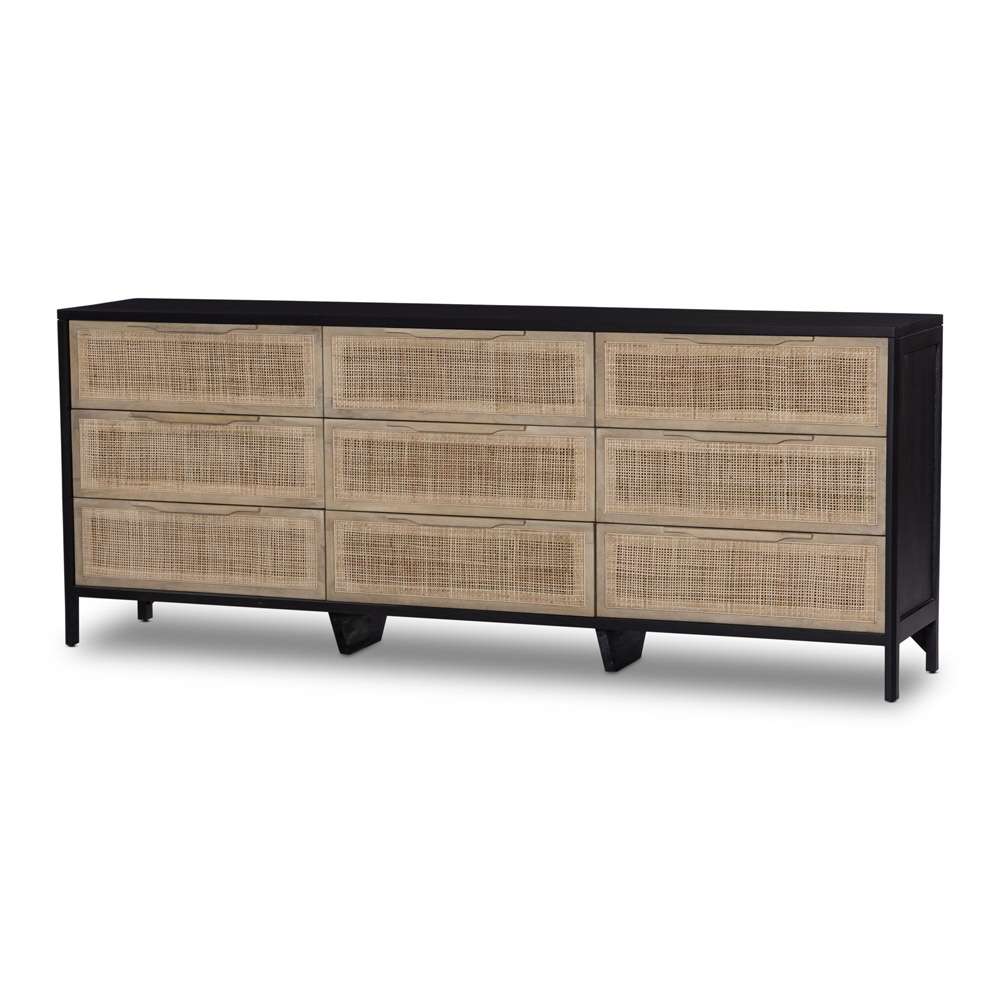 Four Hands - Prescott - Sydney 9 Drawer Dresser - Black Wash - 238478-006 veiw 1