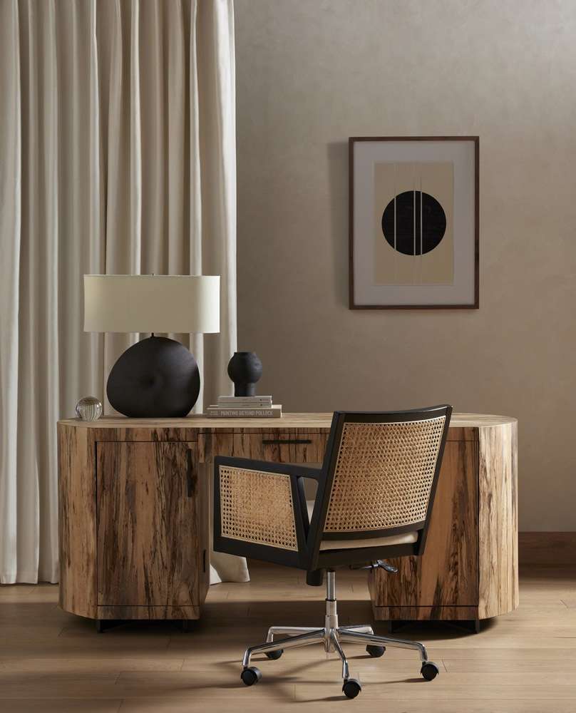 Four Hands - Ryker - Busaba Table Lamp - Matt Black - 229615-001 veiw 12