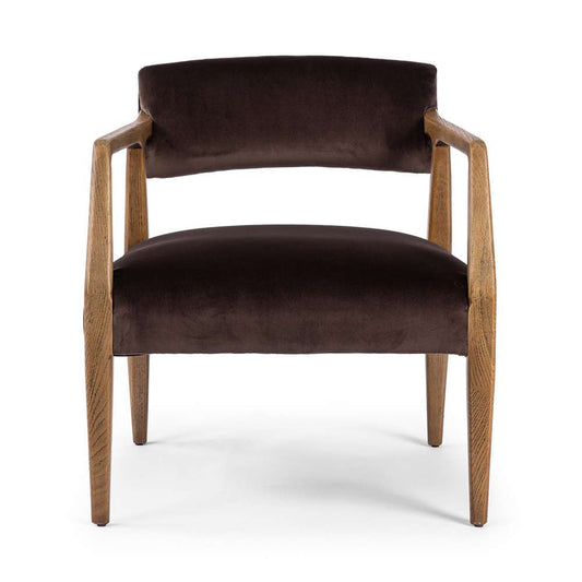 Four Hands - Tyler Armchair - Surrey Cocoa - 105581-018 veiw 2