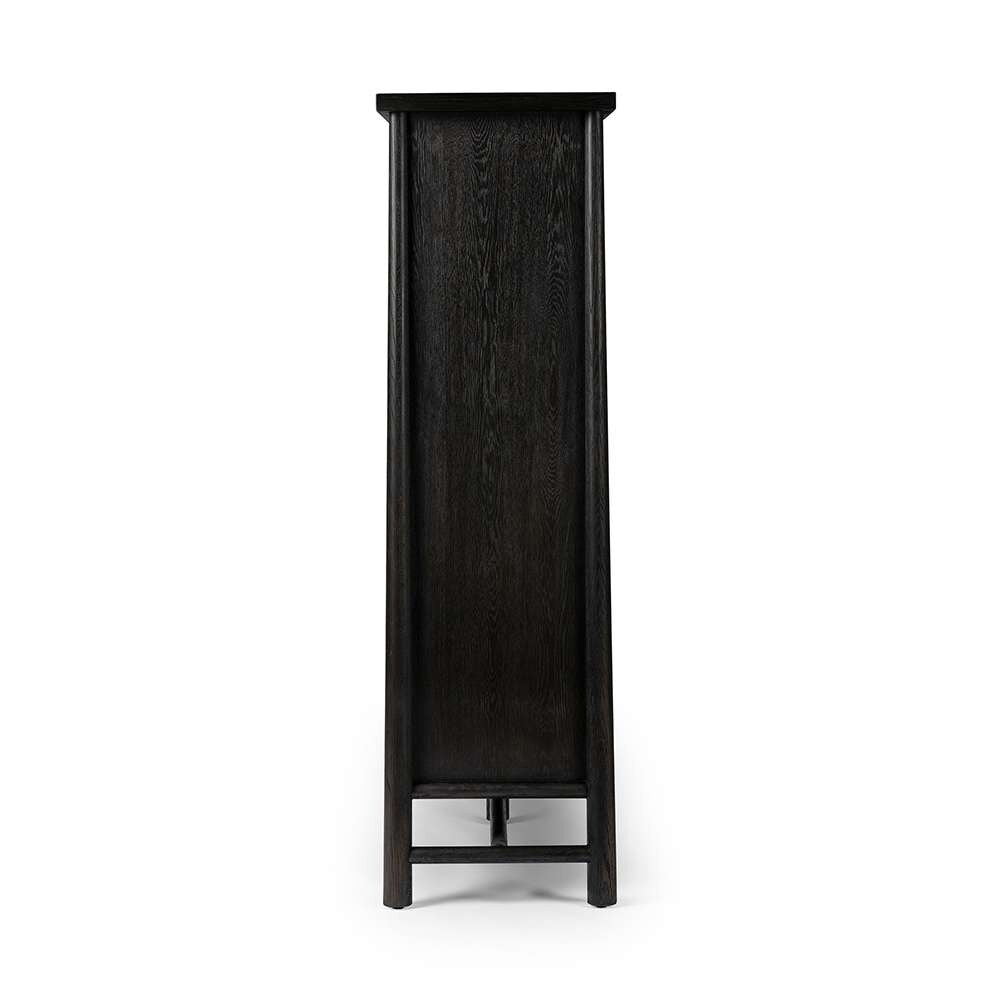 Four Hands - Wells - Renaud 3 - Door Cabinet - Charcoal Oak Veneer - 241761-002 veiw 13