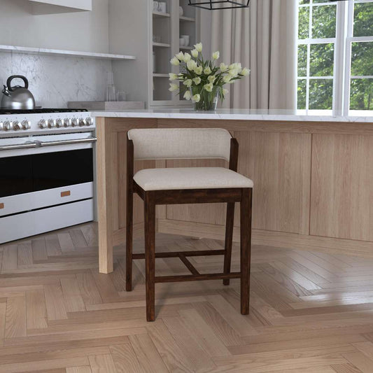 Hillsdale Furniture - Dresden Wood Counter Height Stool, Walnut - 5039-826 veiw 2