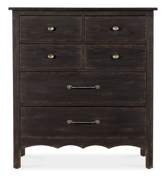 Hooker Furniture - Americana Six-Drawer Chest - 7050-90110-89 veiw 2