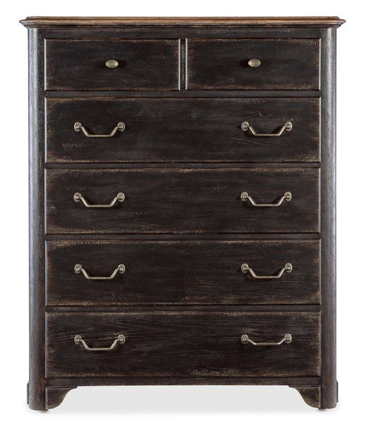 Hooker Furniture - Americana Six-Drawer Chest - 7050-90010-89 veiw 2