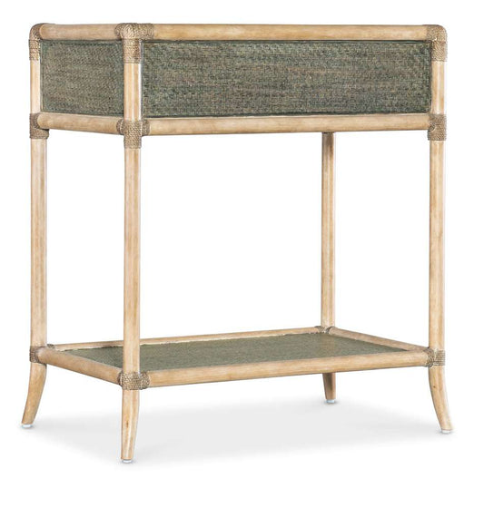 Hooker Furniture - Retreat Pole Rattan Bedside Table - 6950-90117-35 veiw 2