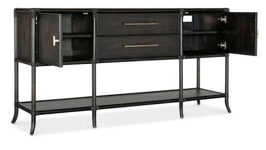 Hooker Furniture - Retreat Pole Rattan Sideboard - 6950-75917-99 veiw 2
