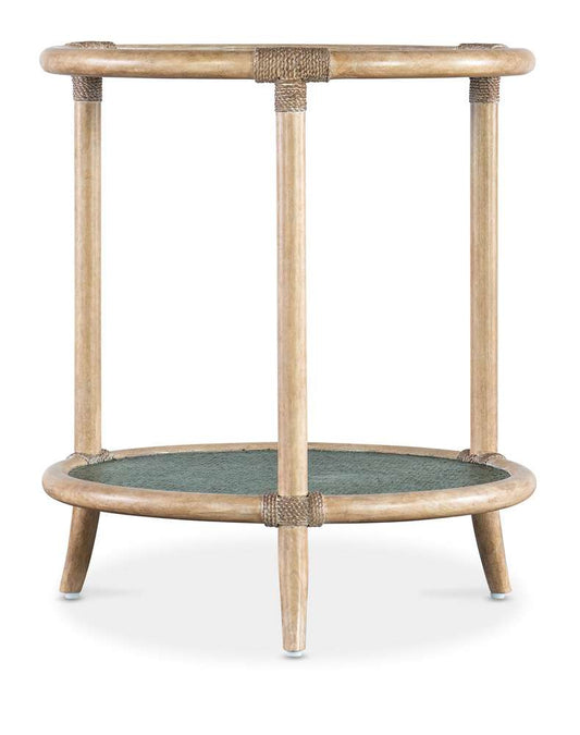 Hooker Furniture - Retreat Raffia End Table - 6950-80116-45 veiw 2