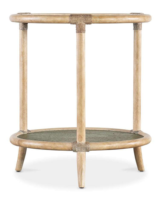 Hooker Furniture - Retreat Raffia End Table - 6950-80116-35 veiw 2