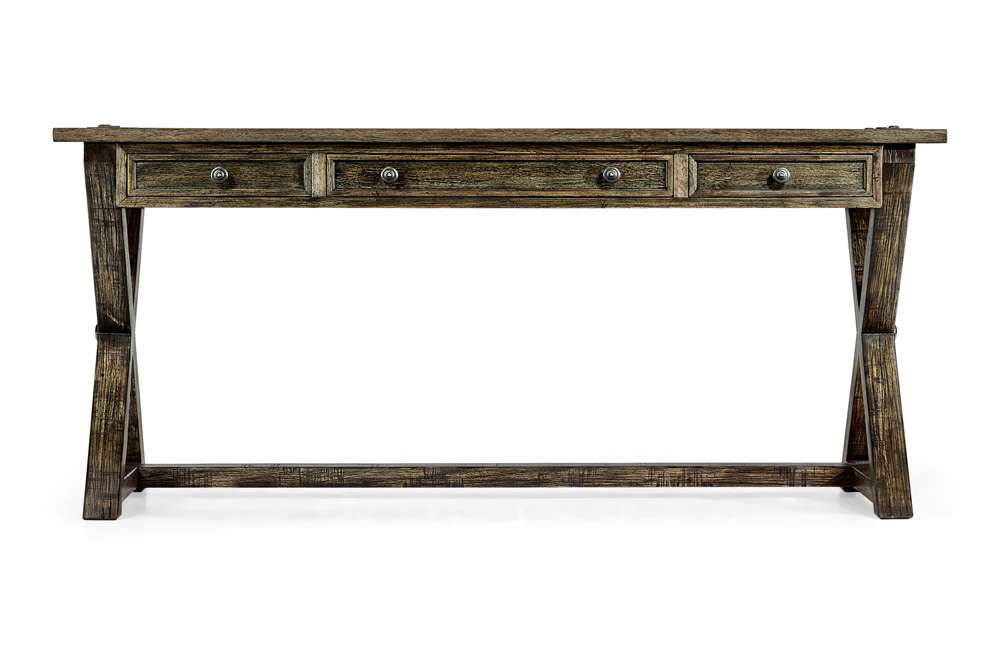 Jonathan Charles Fine Furniture - Casual Accents Dark Driftwood Desk - 491058-DTD veiw 2