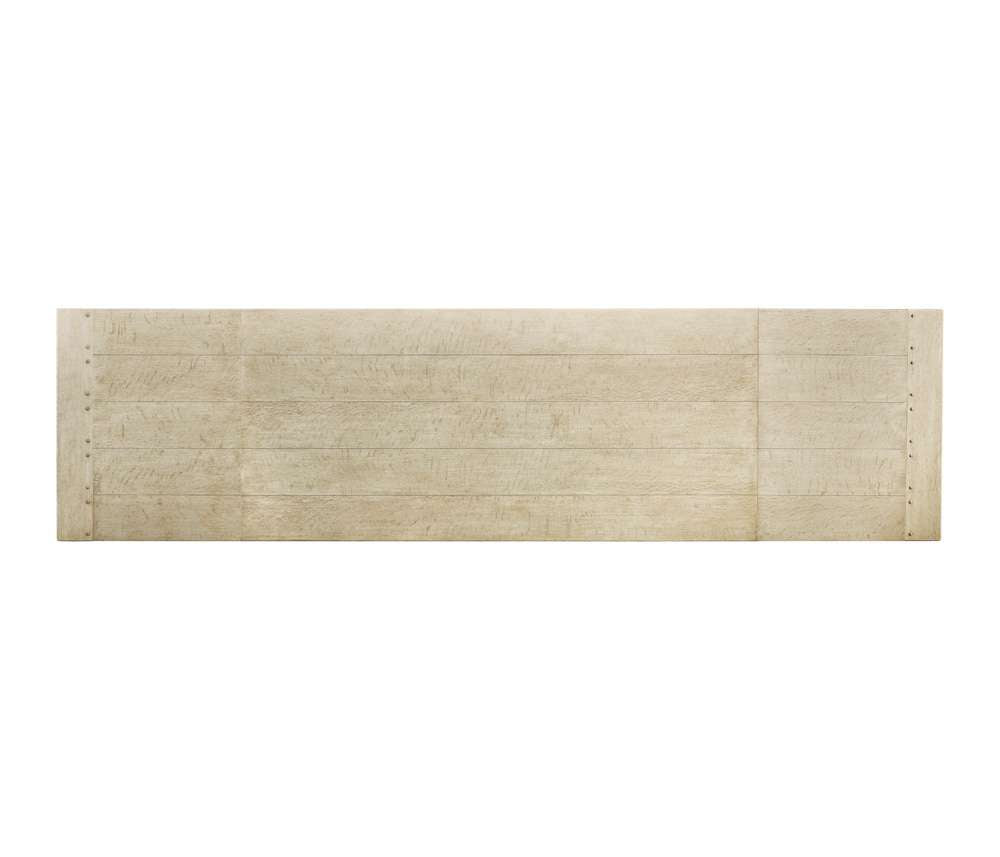 Jonathan Charles Fine Furniture - Timeless Sidereal French Laundry Table 96in in Stripped Oak - 003-2-A61-STO veiw 5