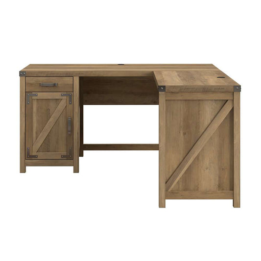 Bush Furniture - Cottage Grove 60W L Desk in Reclaimed Pine - CGD160RCP-03 veiw 2