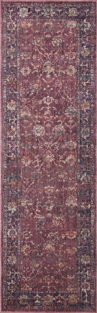 Loloi - Giada Grape / Multi 2-7in x 10-0in Runner Rug - GIADGIA-02GPML27A0 veiw 1