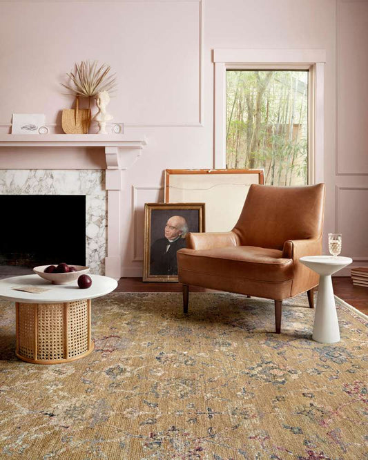Loloi - Giada Gold / Multi 7-10in x 10 Area Rug - GIADGIA-05GOML7AA0 veiw 2