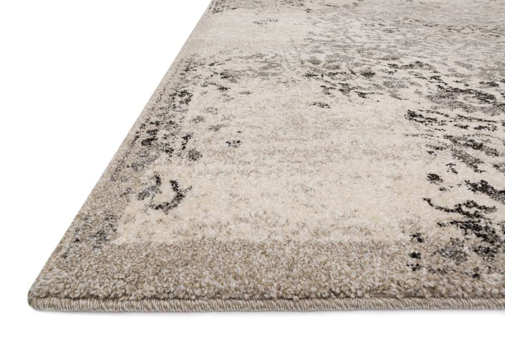 Loloi - Emory Ivory / Charcoal 8-11in x 12-5in Area Rug - EMOREB-01IVCC8BC5 veiw 2