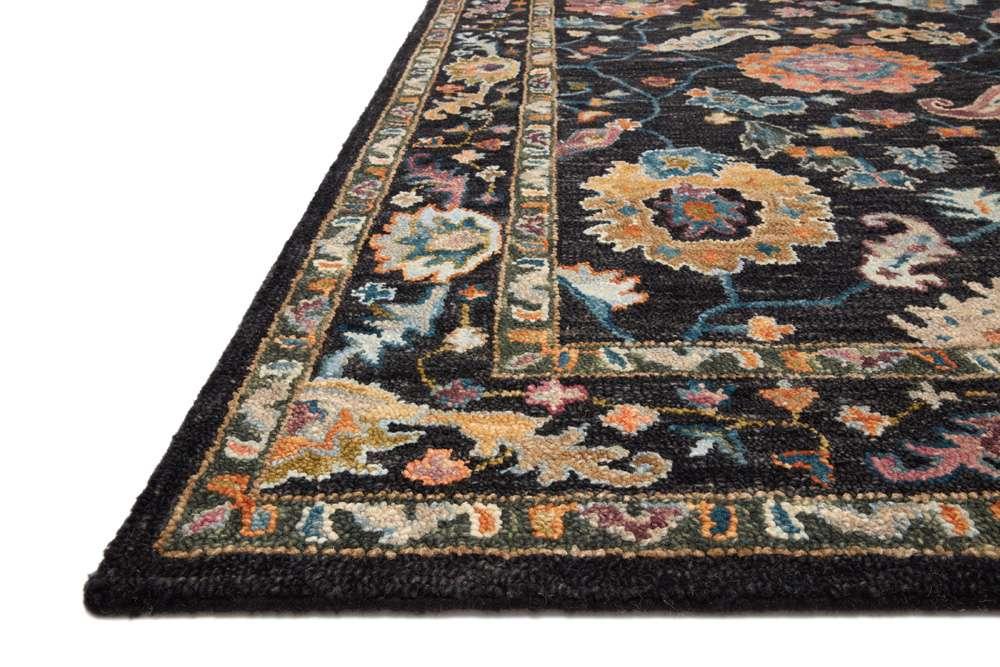 Loloi - Padma Black / Multi 2-3in x 3-9in Accent Rug - PADMPMA-01BLML2339 veiw 3
