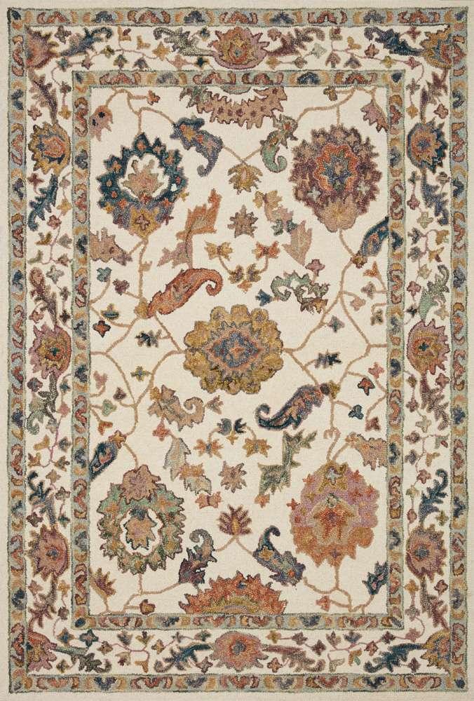 Loloi - Padma White / Multi 2-6in x 9-9in Runner Rug - PADMPMA-01WHML2699 veiw 1
