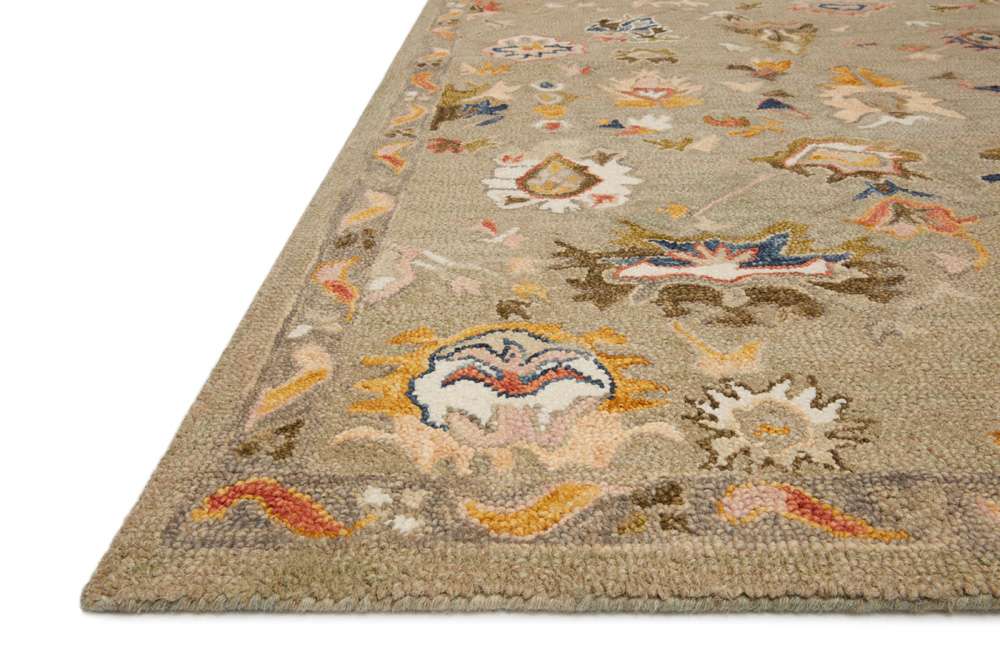 Loloi - Padma Grey / Multi 3-6in x 5-6in Accent Rug - PADMPMA-02GYML3656 veiw 3