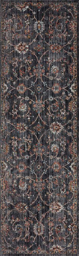 Loloi - Samra Charcoal / Multi 2-7in x 8-0in Runner Rug - SAMRSAM-08CCML2780 veiw 1