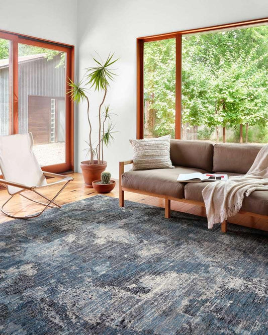 Loloi - Samra Dove / Sky 5-3in x 7-9in Area Rug - SAMRSAM-05DVSC5379 veiw 2