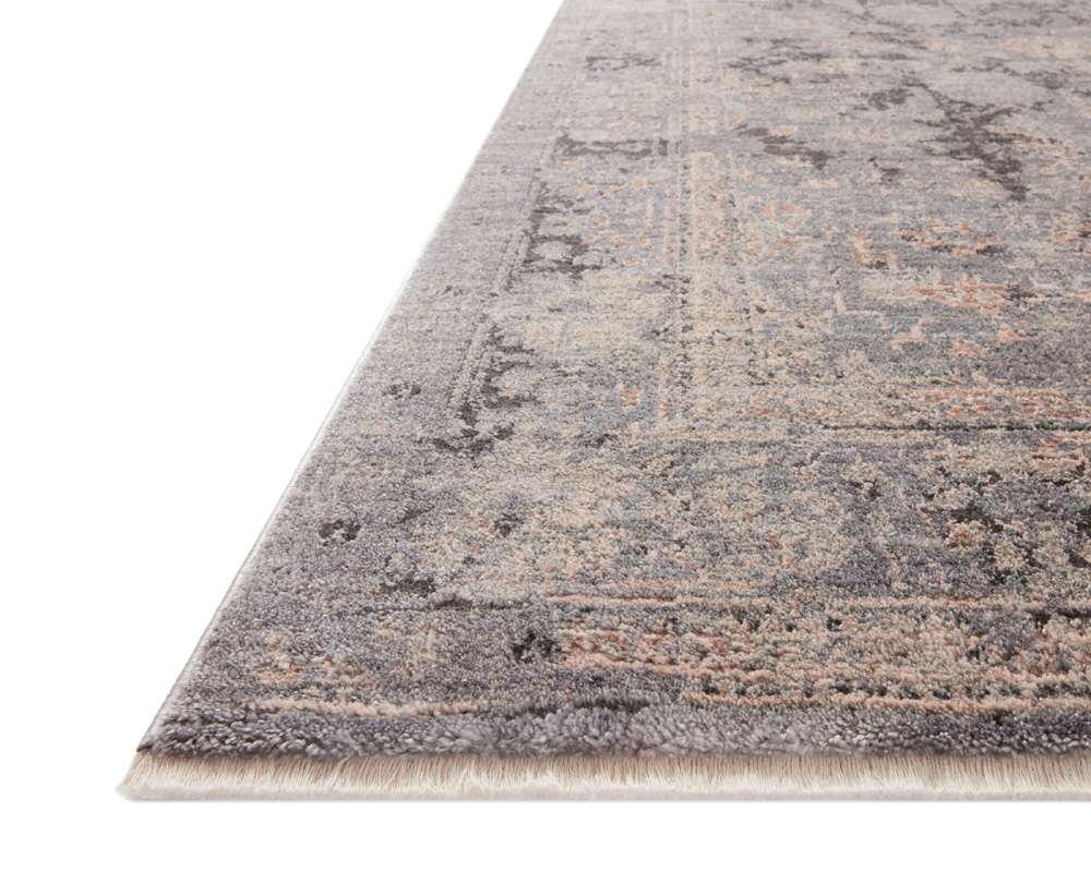 Loloi - Sonnet Charcoal / Slate 5 x 7-10in Area Rug - SONNSNN-05CCSL507A veiw 2