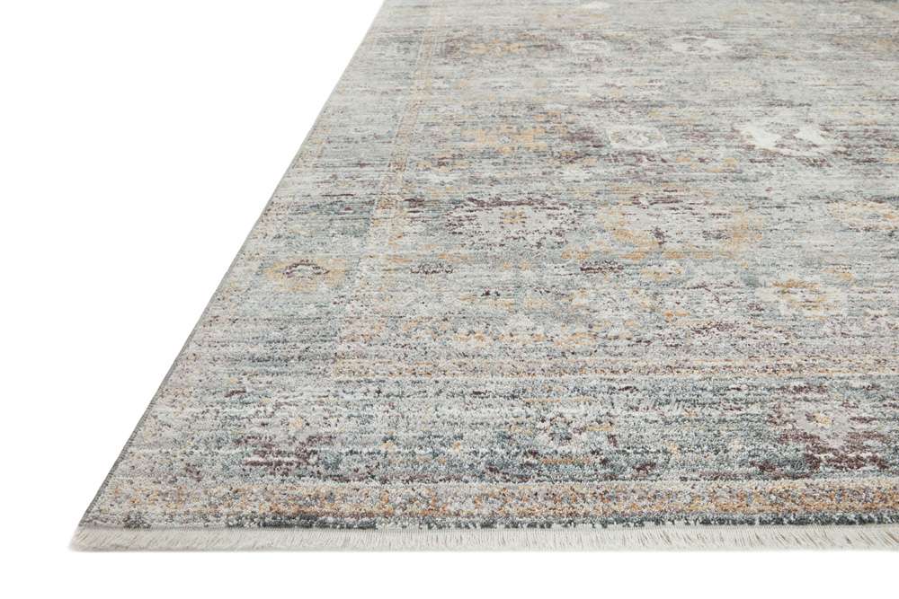 Loloi - Bonney Teal / Gold 18in x 18in Sample Rug - BONYBNY-06TEGO160S veiw 2